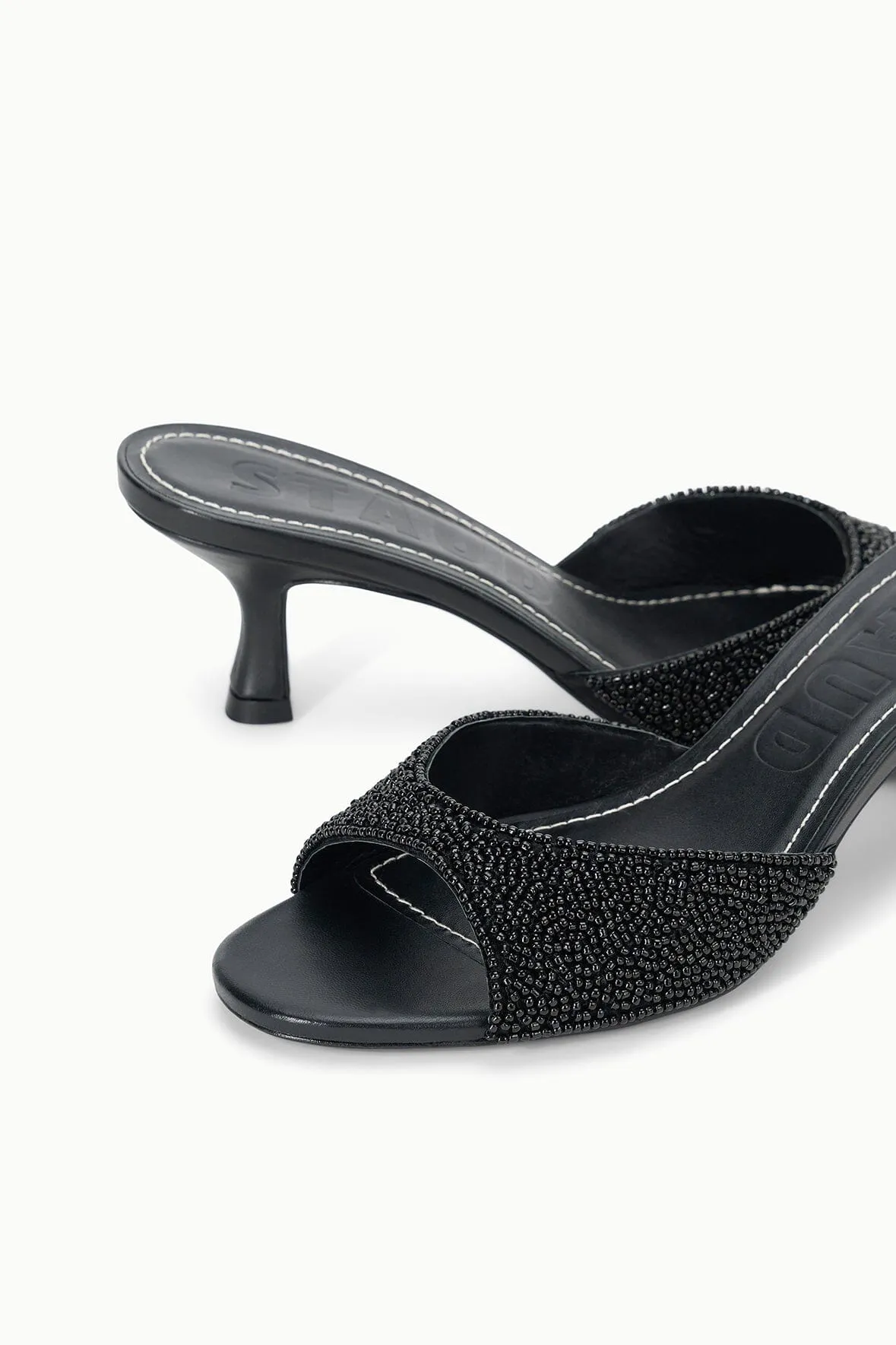 BRIGITTE MULE | BLACK BEADED beach wedding