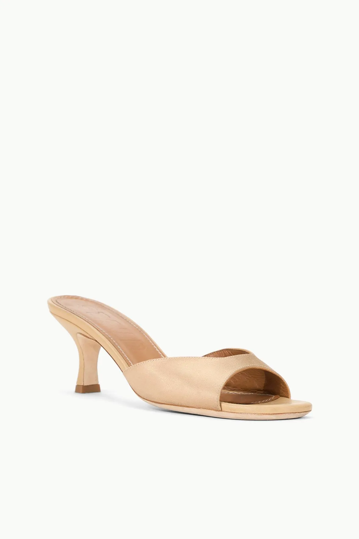 BRIGITTE MULE | CAMEL SATIN minimalist luxe
