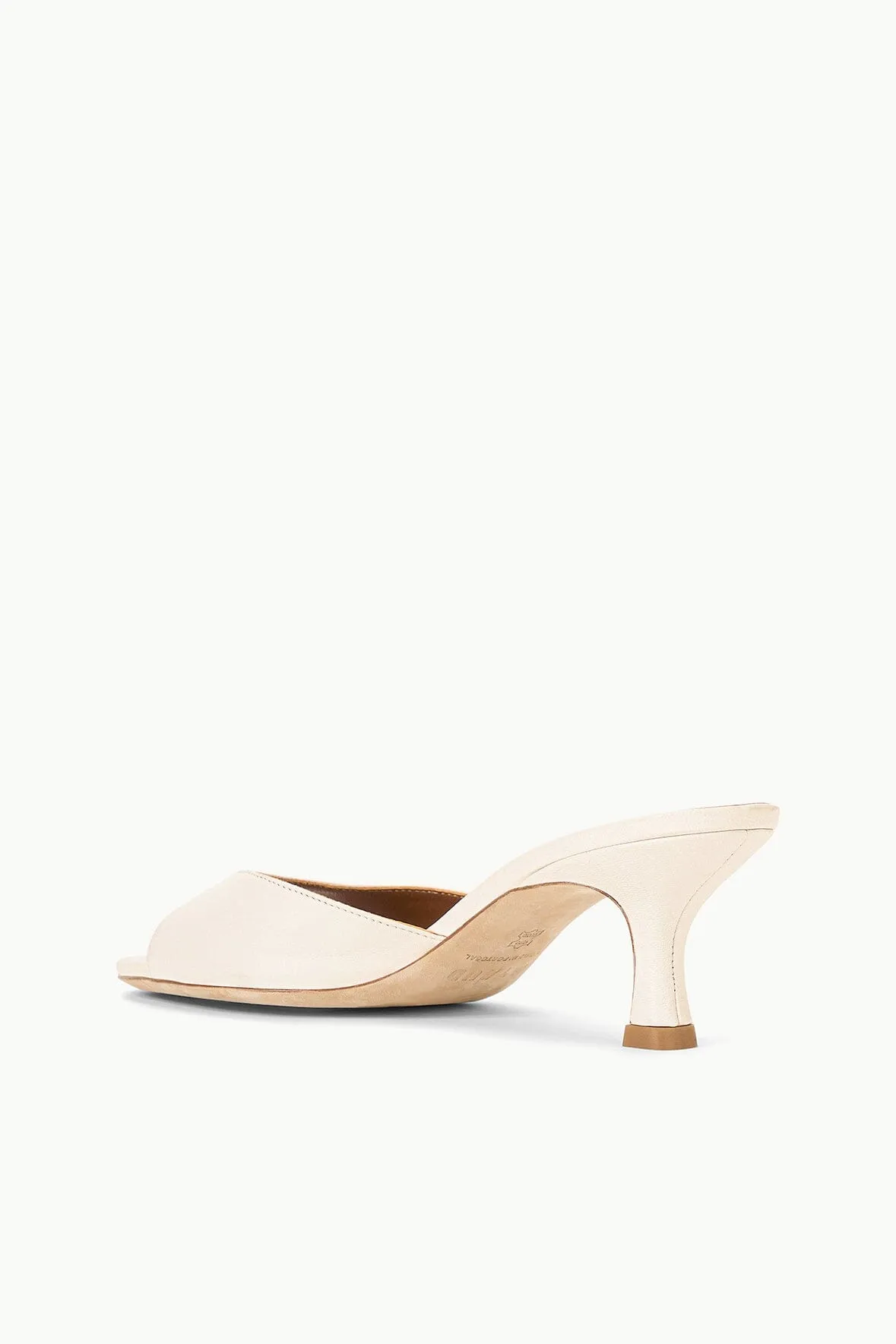 BRIGITTE MULE | CREAM closed toe