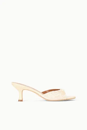 BRIGITTE MULE | CREAM SEQUINS casual day