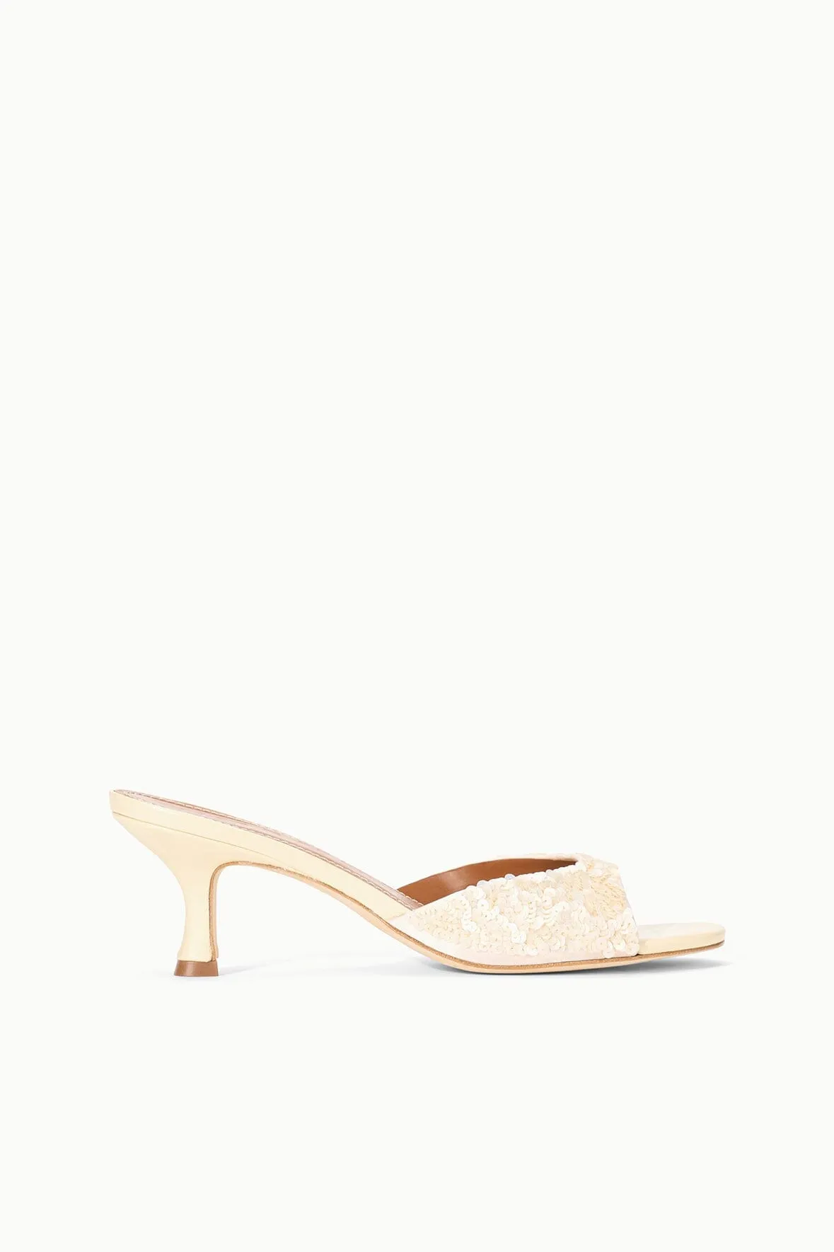 BRIGITTE MULE | CREAM SEQUINS casual day