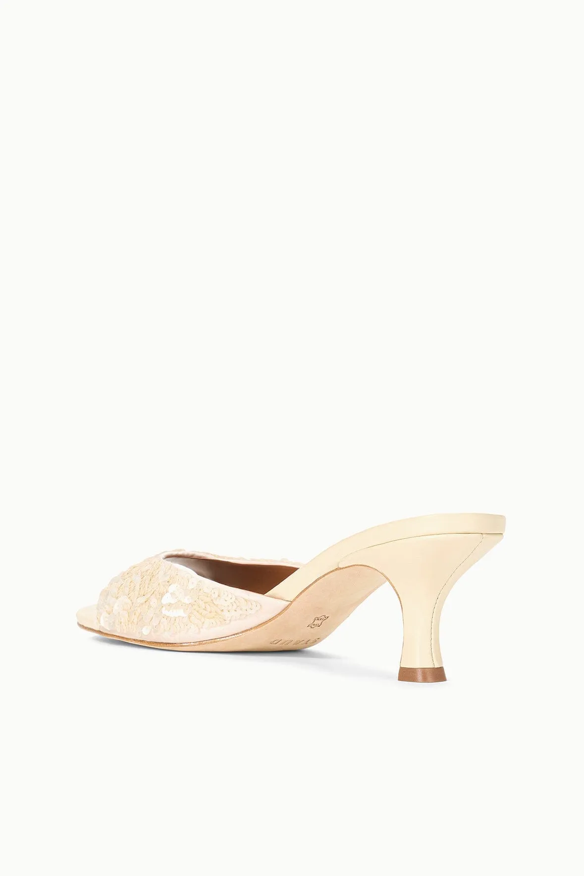 BRIGITTE MULE | CREAM SEQUINS elevated basics