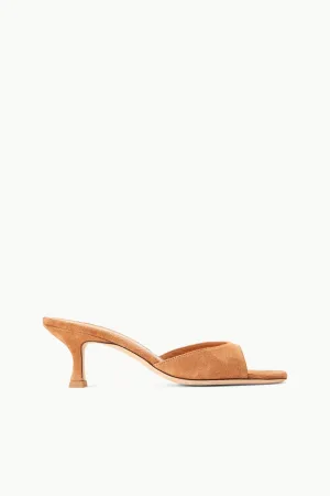 BRIGITTE MULE | TAN SUEDE iconic style