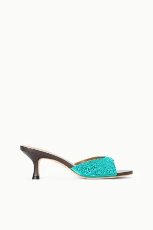 BRIGITTE MULE | TEAL minimalist chic