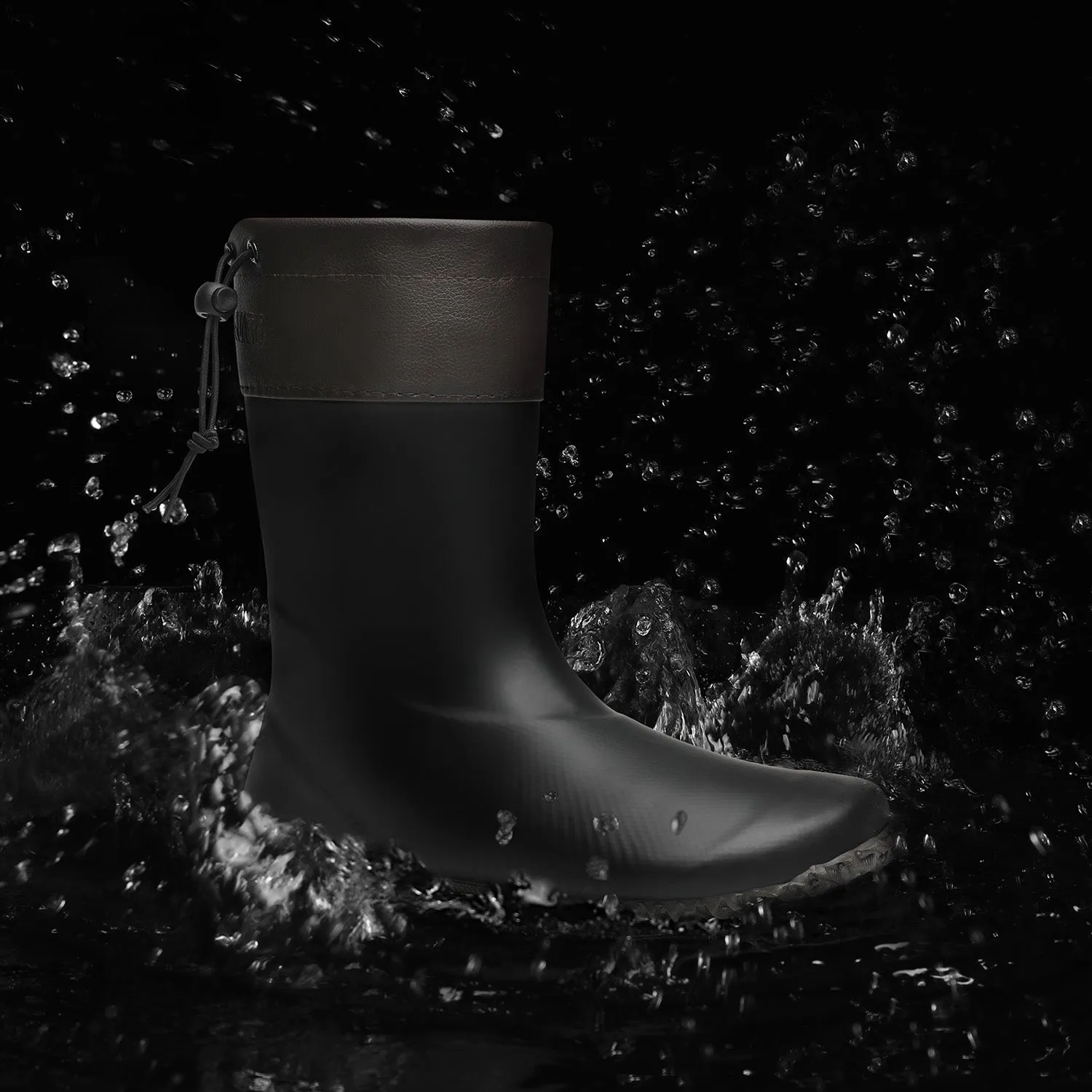 Brisk  - Barefoot Rain Boots unpredictable day