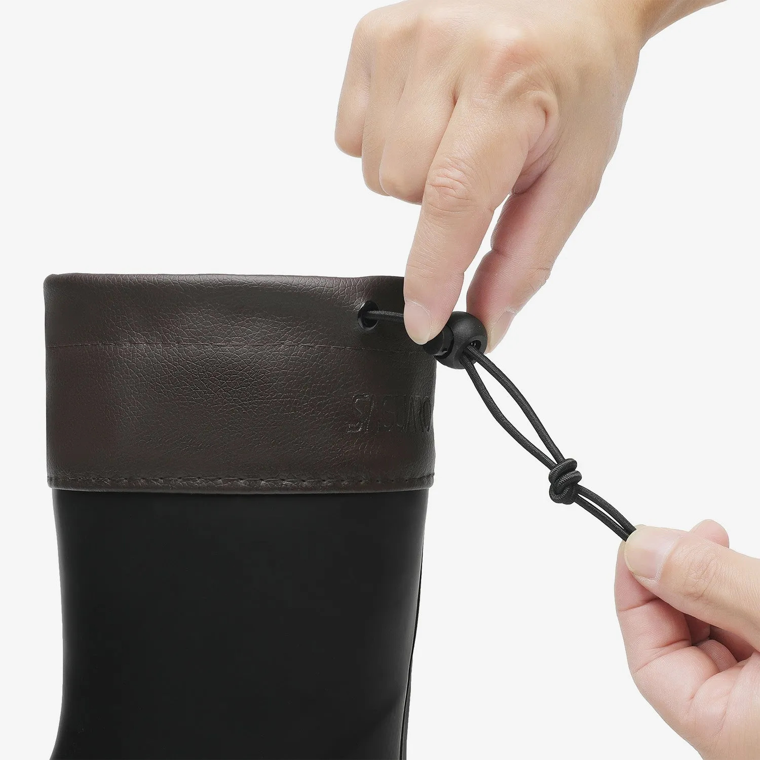 Brisk  - Barefoot Rain Boots pack light