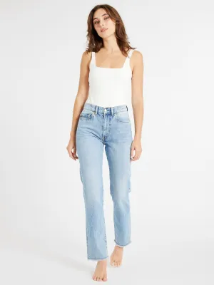 Brooke Mid Rise Slim Fit Jean in Venice minimalist design