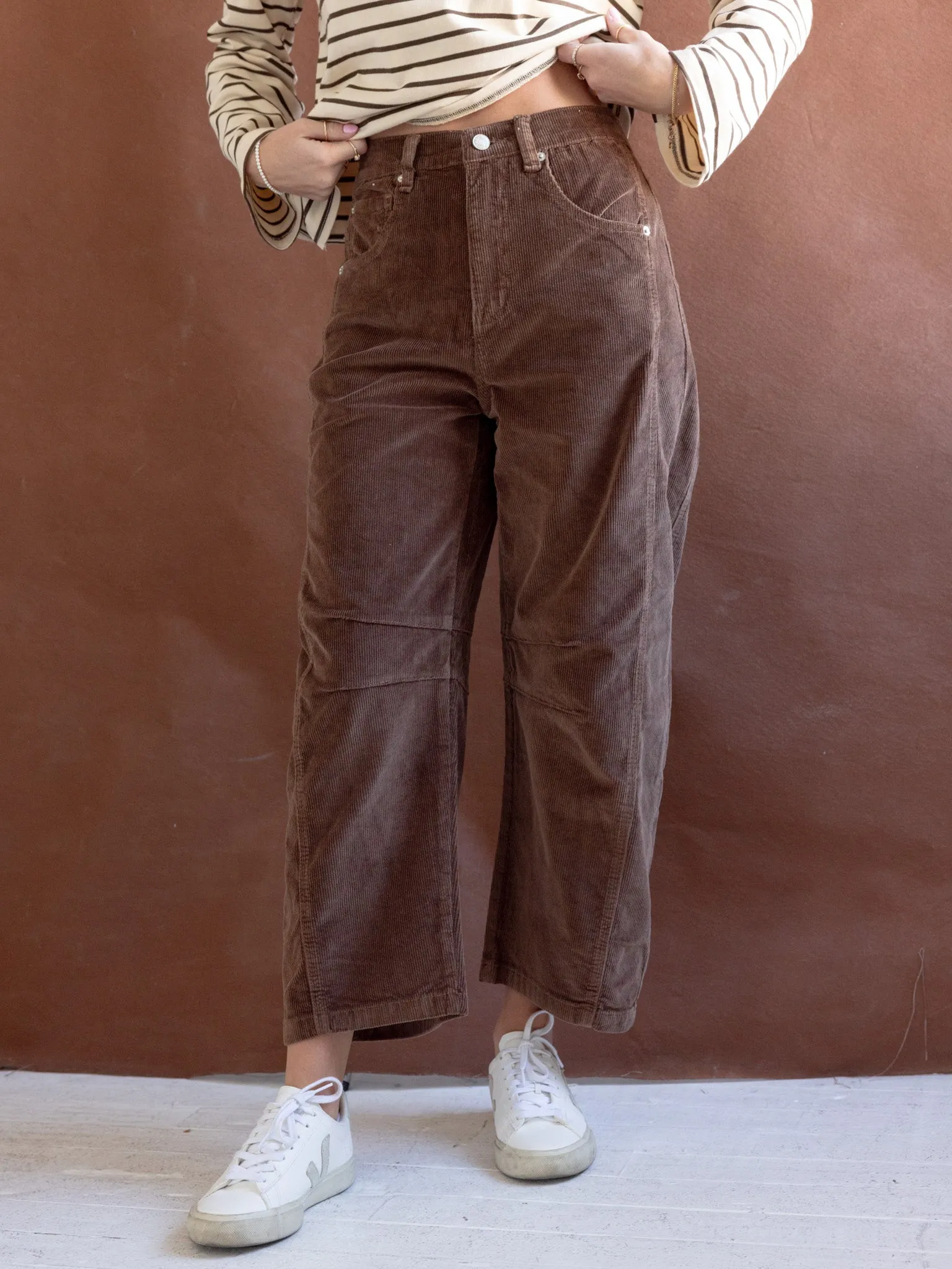 Brynn Corduroy Pant urban versatile