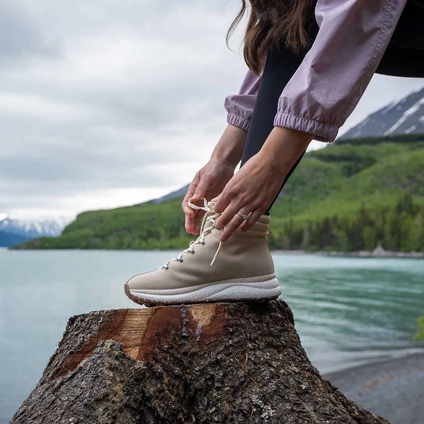 BUCKLY in BEIGE Sneaker Boots Leisure ease