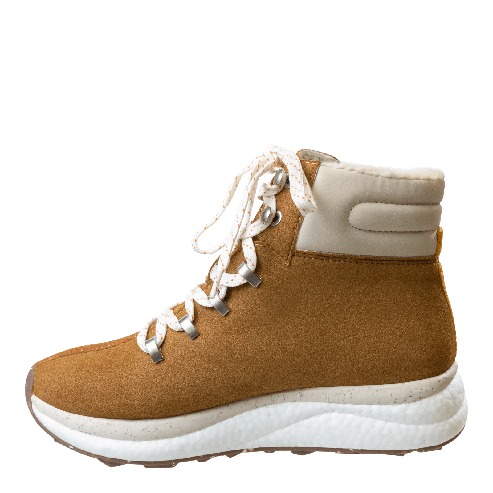 BUCKLY in CAMEL Sneaker Boots Light cozy