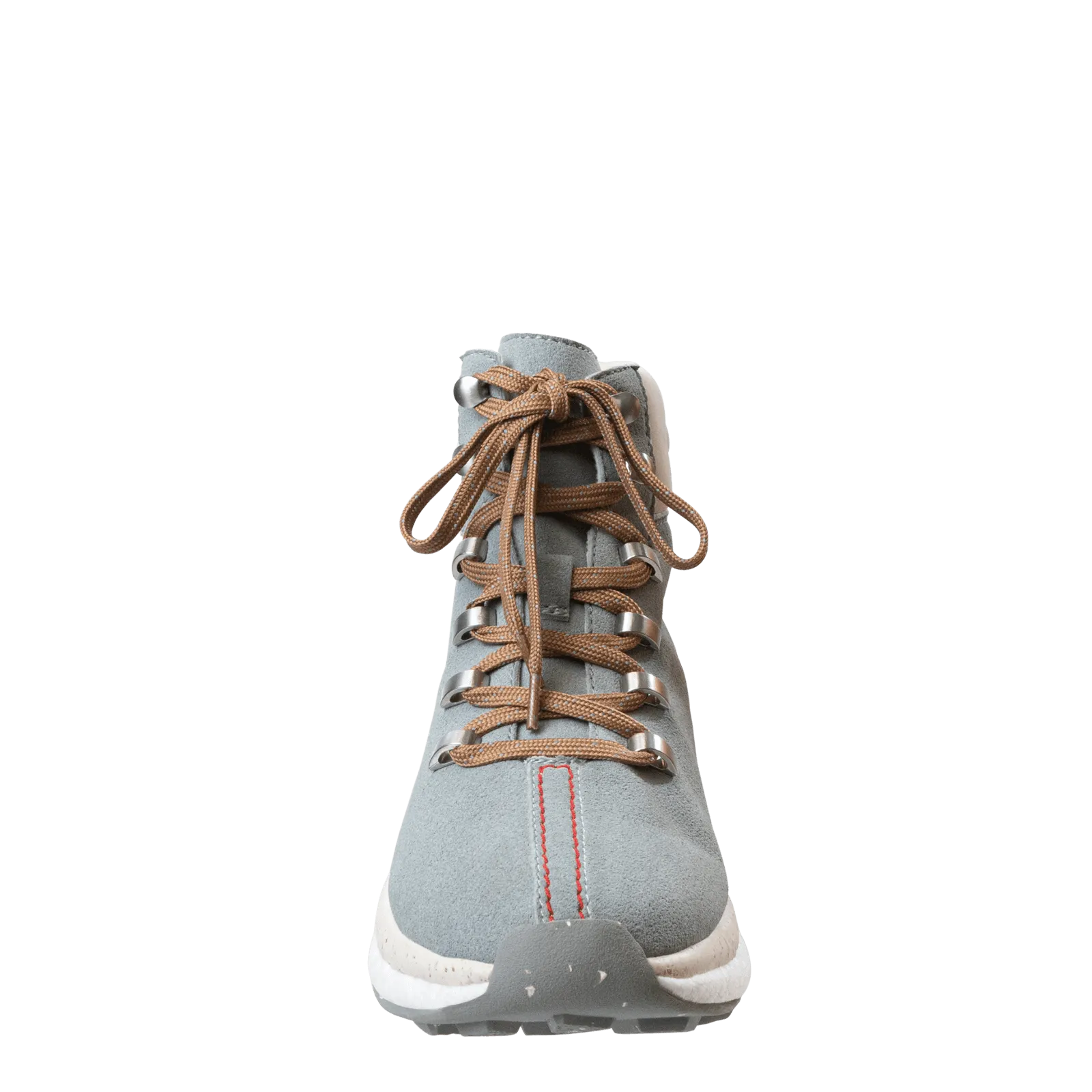 BUCKLY in GREY Sneaker Boots Thick collar