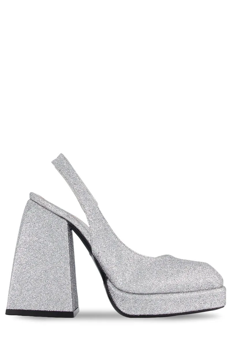 Bulla Jill Heels upcycled fashion