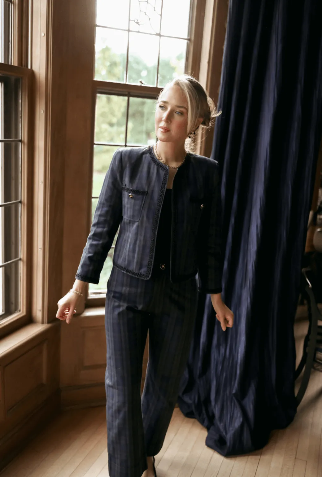 BURU x Mary Orton Everyday Blazer - Blackwatch outdoor vibe