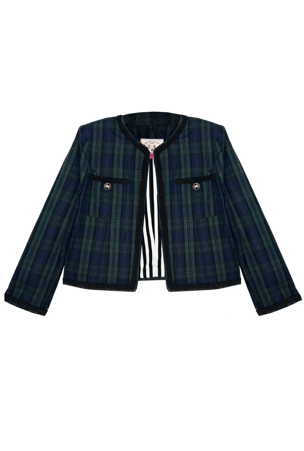 BURU x Mary Orton Everyday Blazer - Blackwatch bold comfort