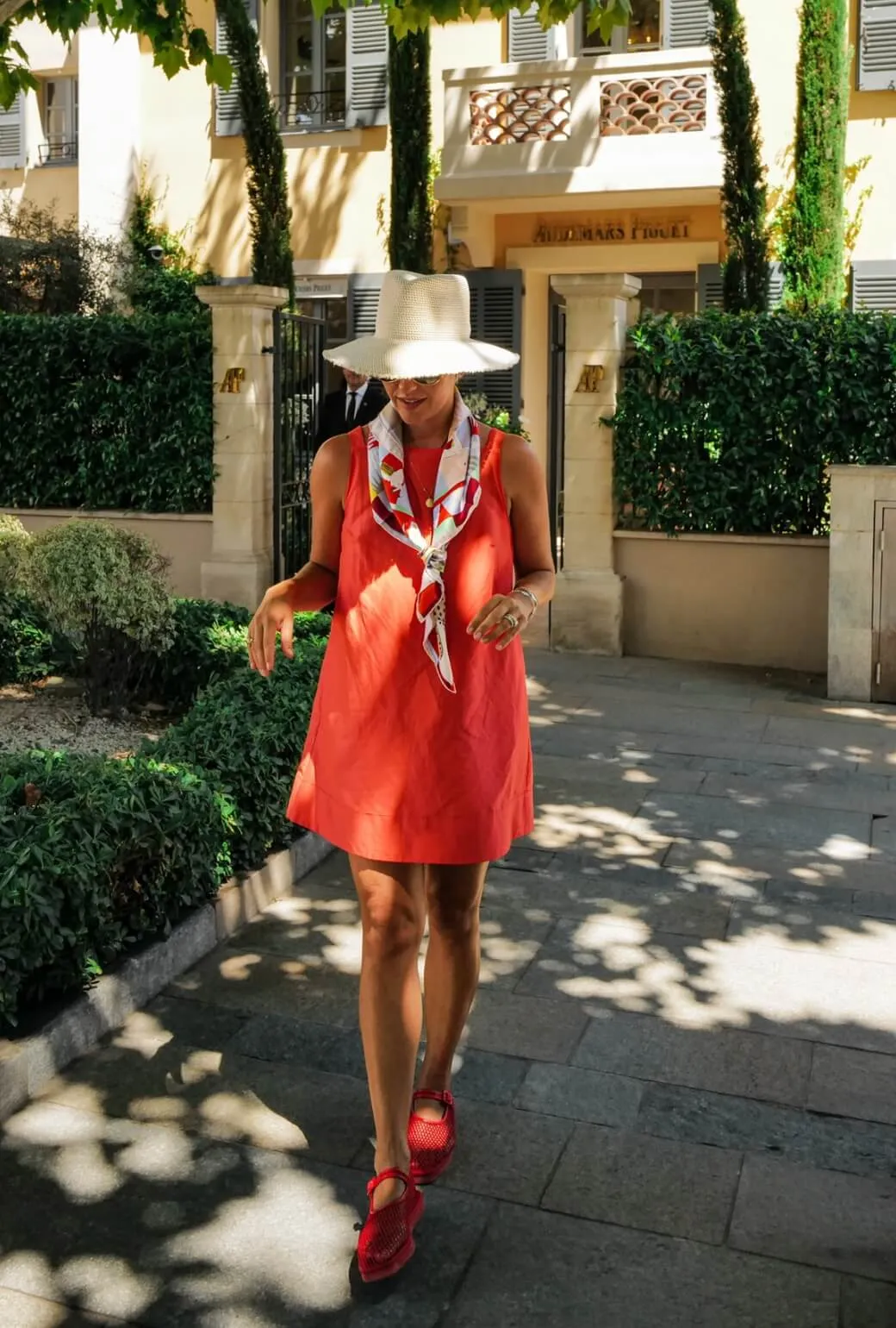 Buru x Megan Stokes The Megan MINI Dress - Coral Twill classic mood