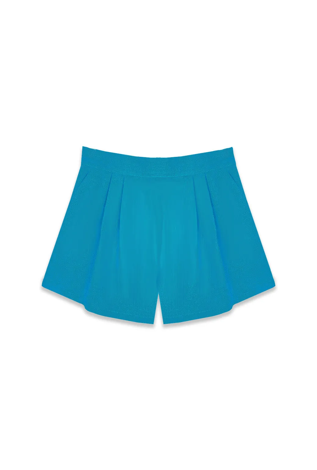 BURU x Sarah Bray Bermuda Set - Aqua & White daytime glam