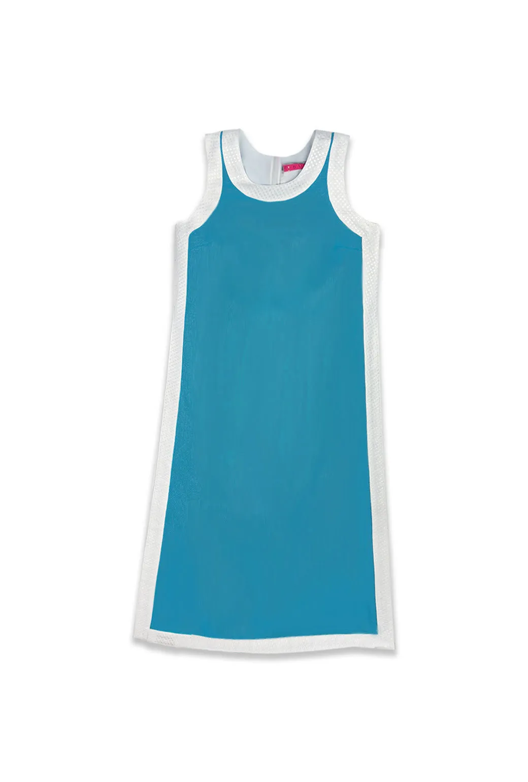 BURU x Sarah Bray Bermuda Set - Aqua & White soft power