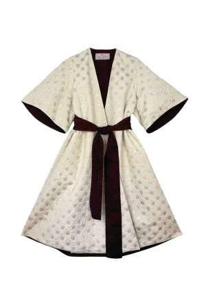 Buru x Tori Mellott The Tori Coat Dress - Silver Dot explore gear