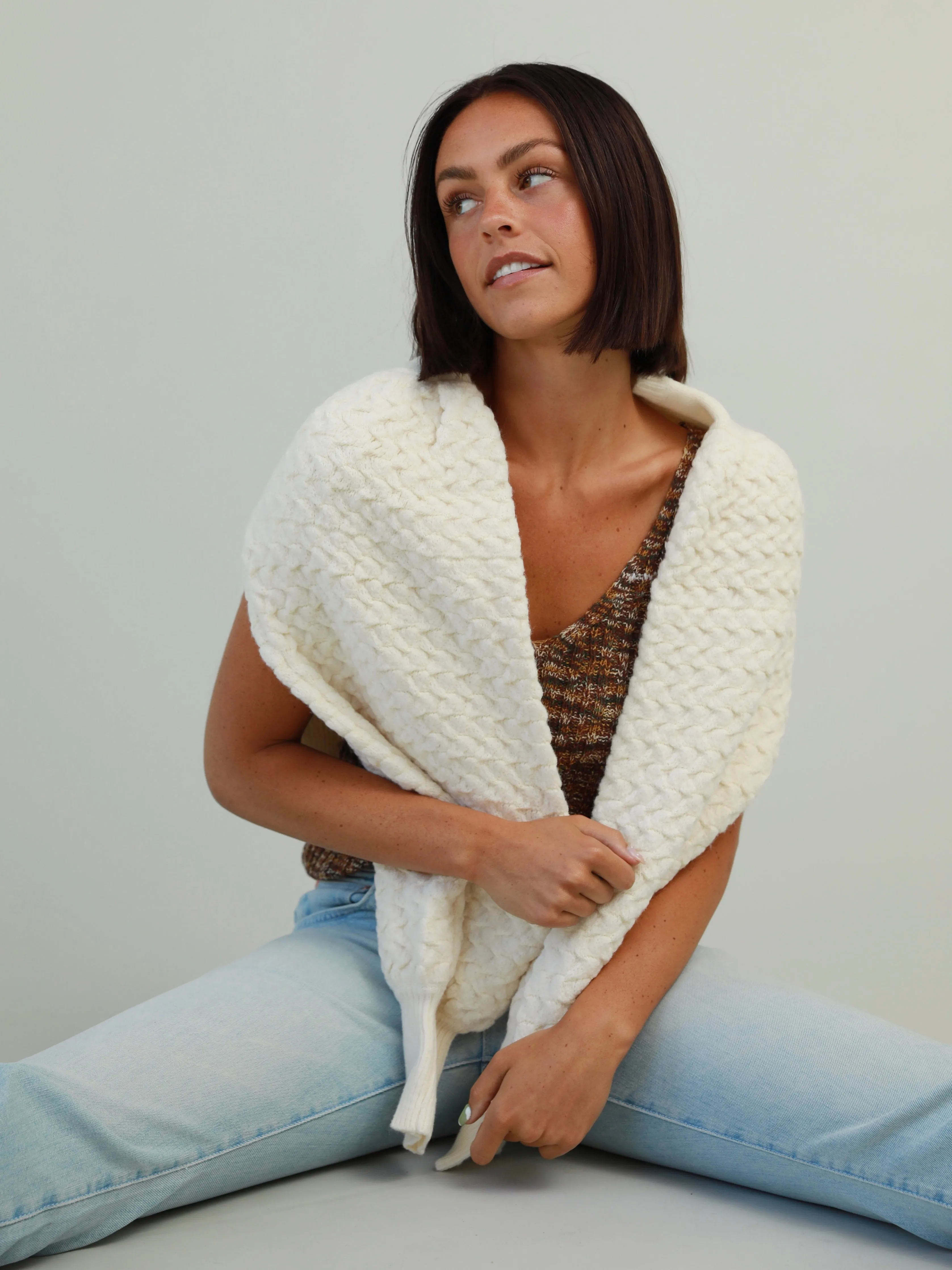 Cafe Mocha Knit Chic Look