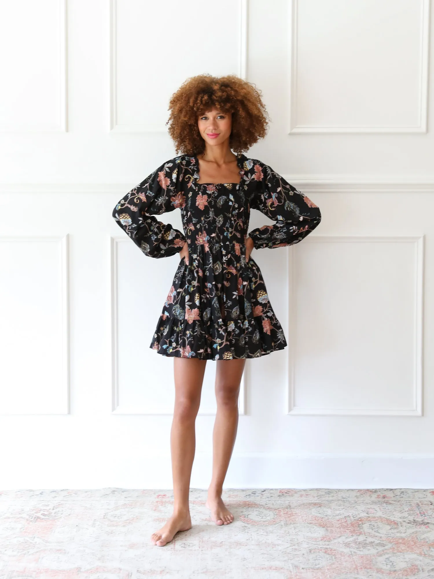 Calista Dress in St Germain elegant mode