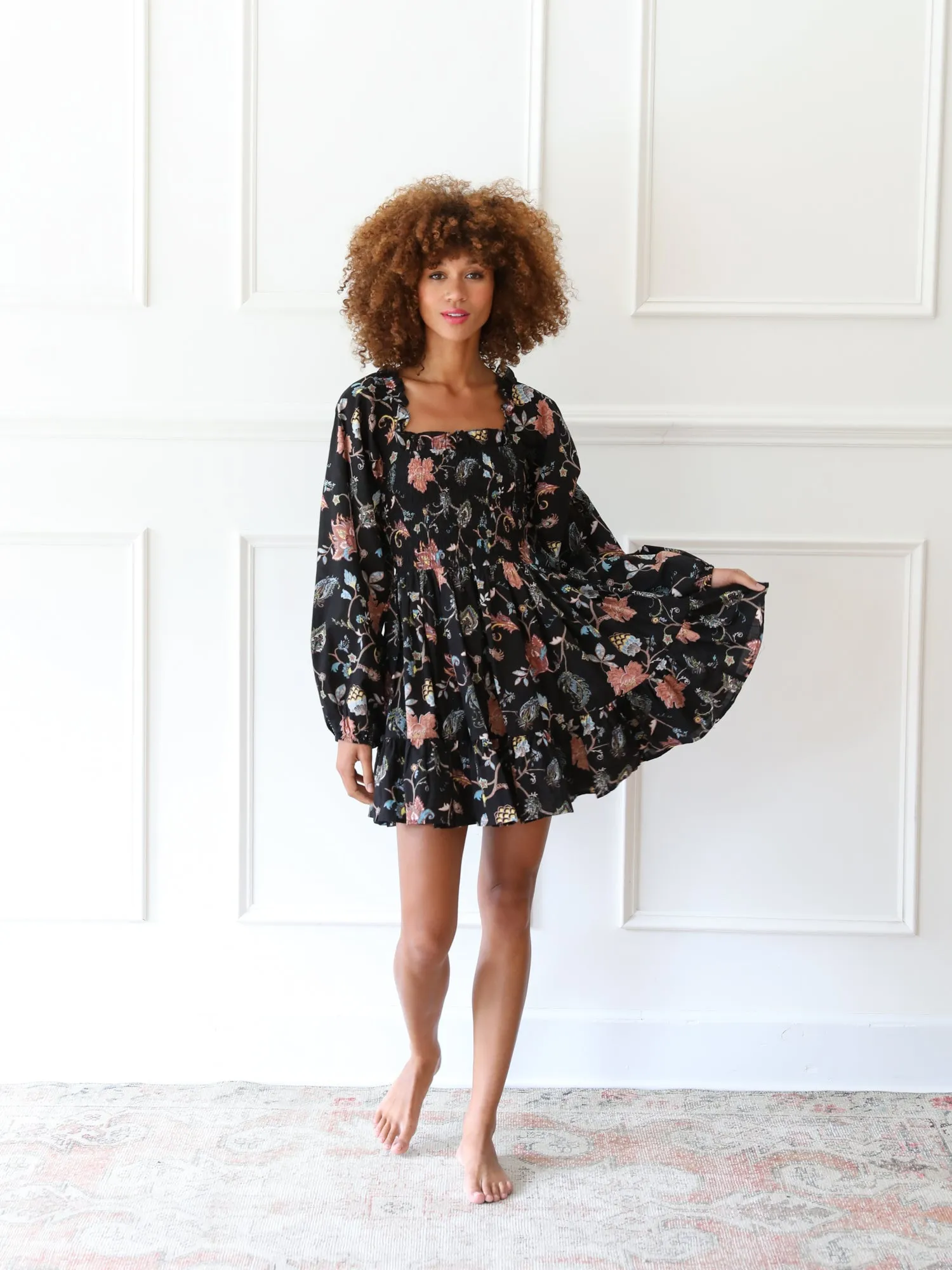 Calista Dress in St Germain relaxed glam