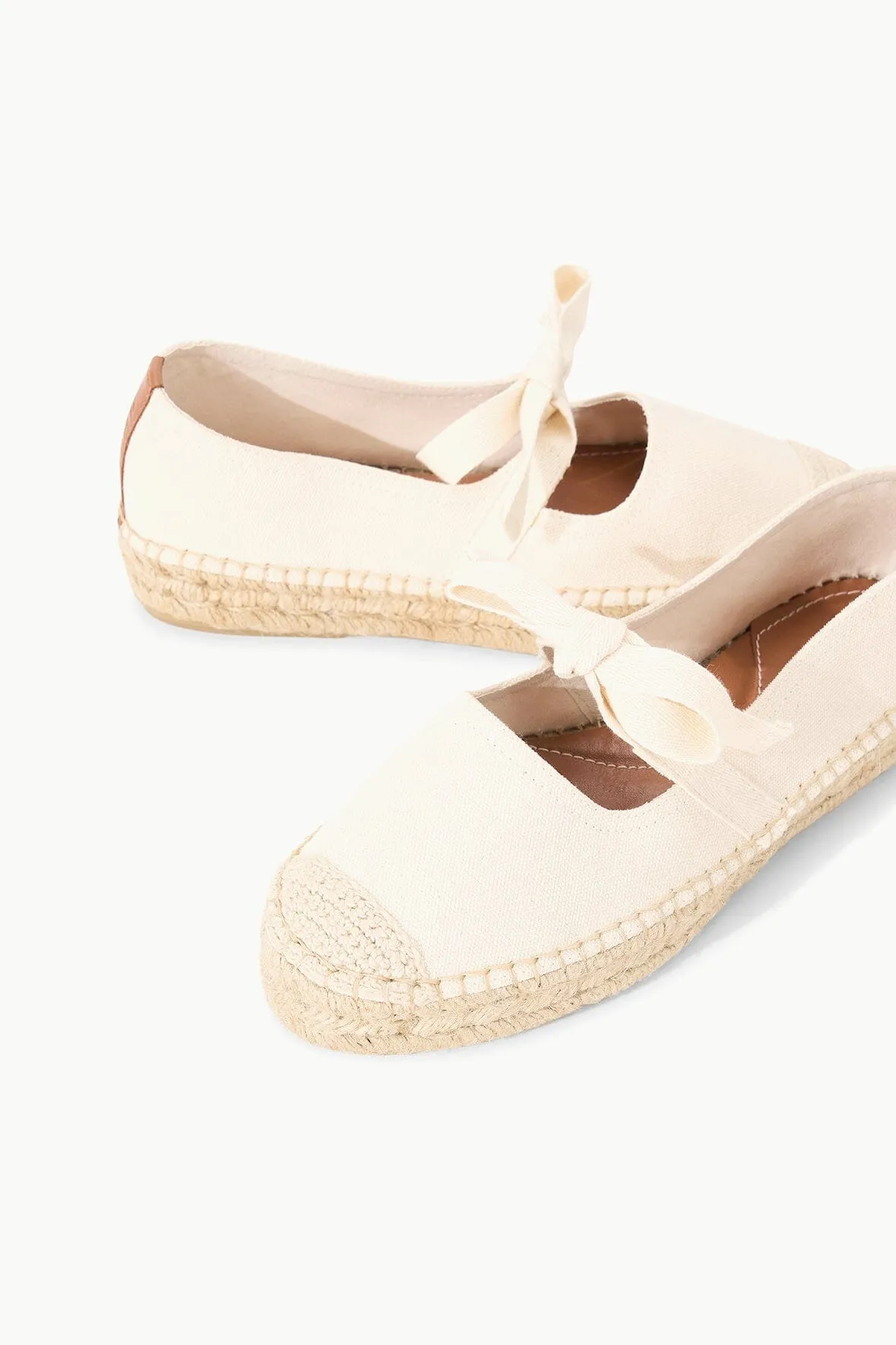 CALLA ESPADRILLE MARY JANE | NATURAL office style