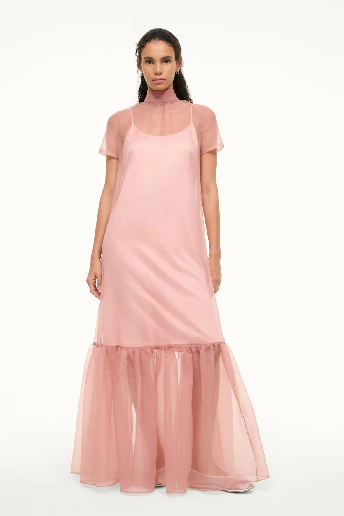 CALLUNA DRESS | MISTY ROSE skin friendly