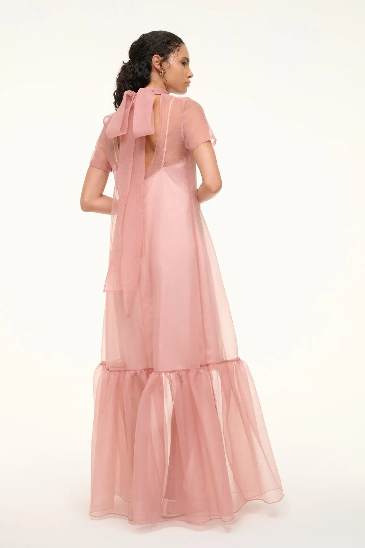 CALLUNA DRESS | MISTY ROSE daytime glam