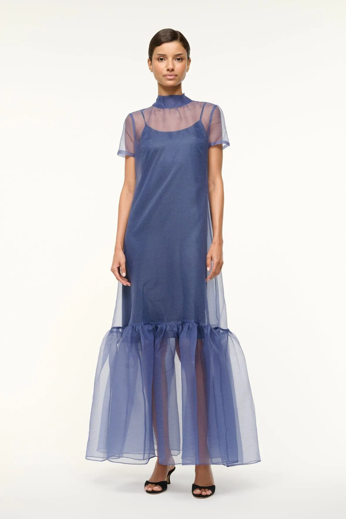 CALLUNA DRESS | NAVY sunny tone