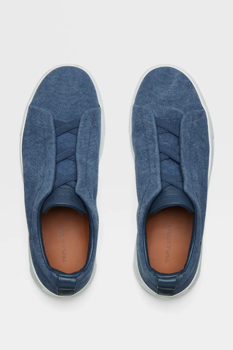 Canvas Triple Stitch Sneakers varied styles