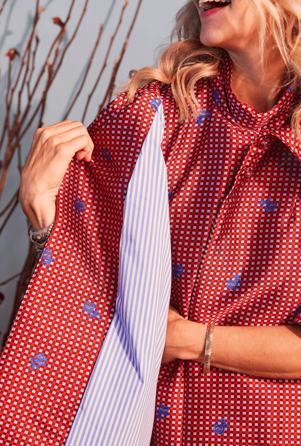 Car Coat - Gingham et Rose casual cool