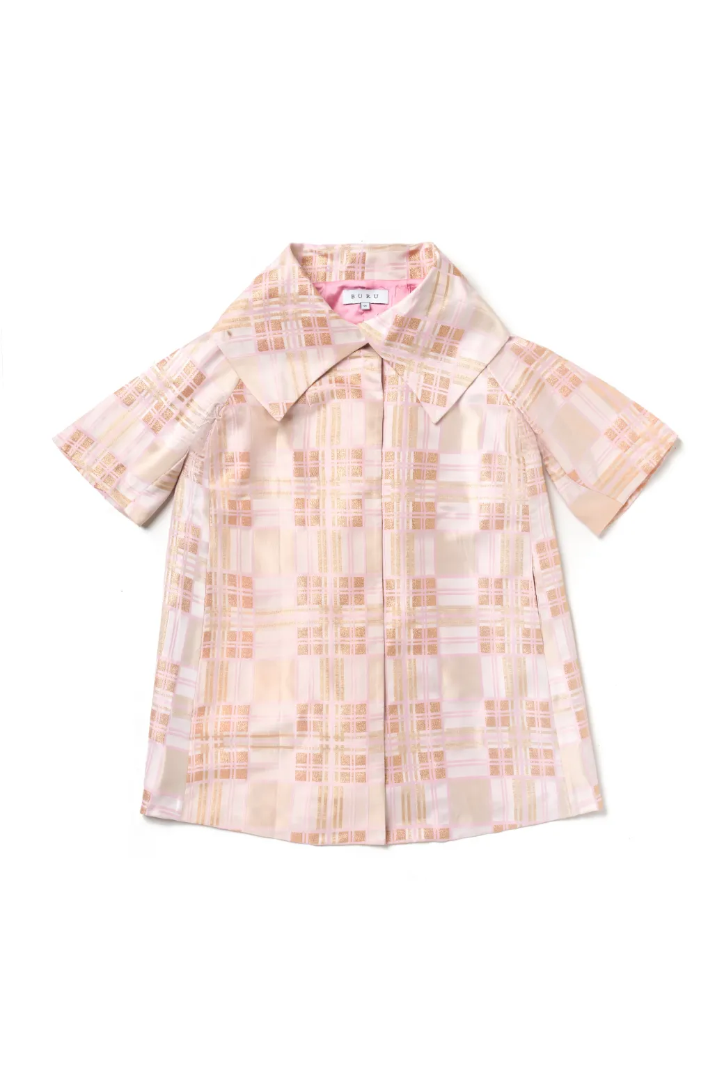 Car Coat - Shimmer Plaid storm ready