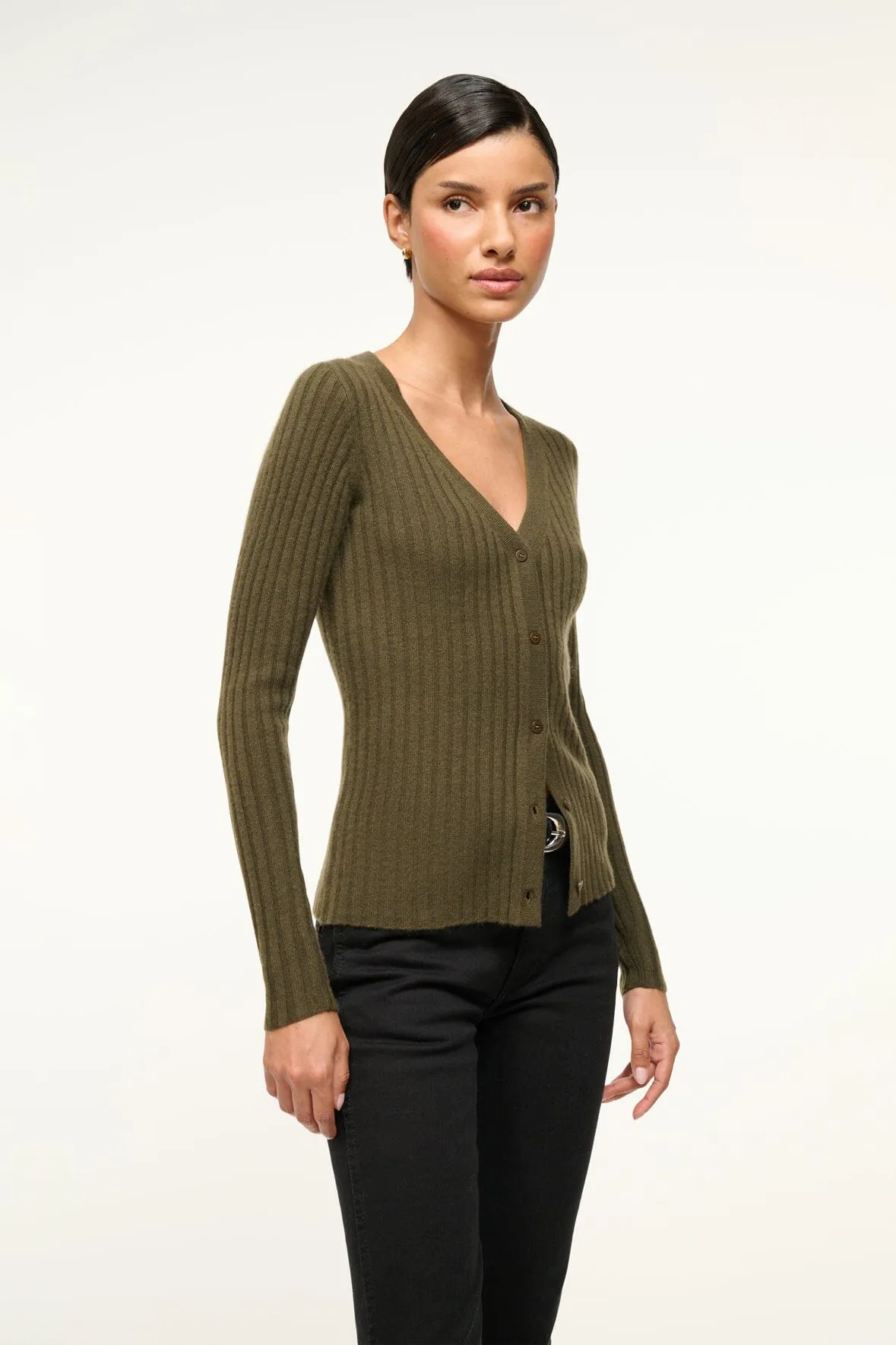 CARGO CASHMERE SWEATER | DARK OLIVE Trendy Touch