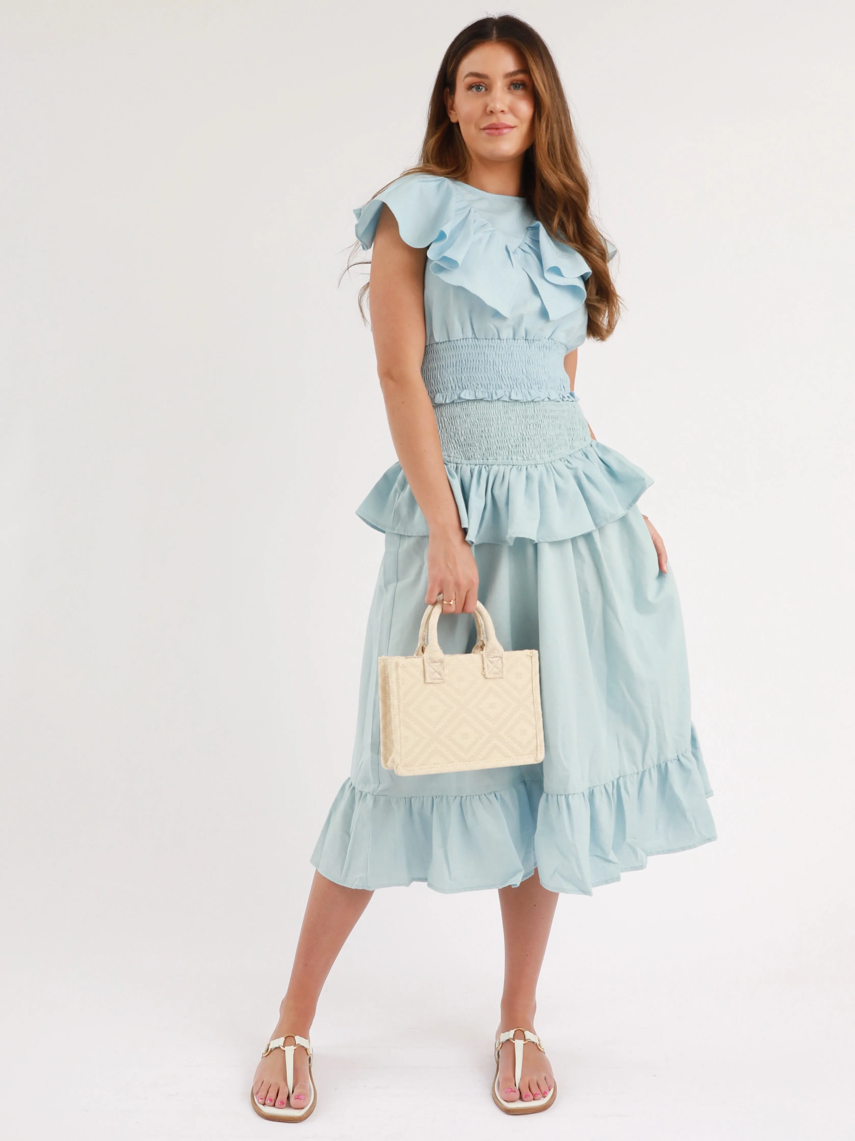 Carla Skirt In Denim Blue night charm