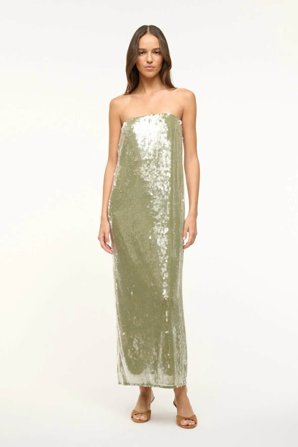 CASEY DRESS | GARDEN MOSS breezy tone