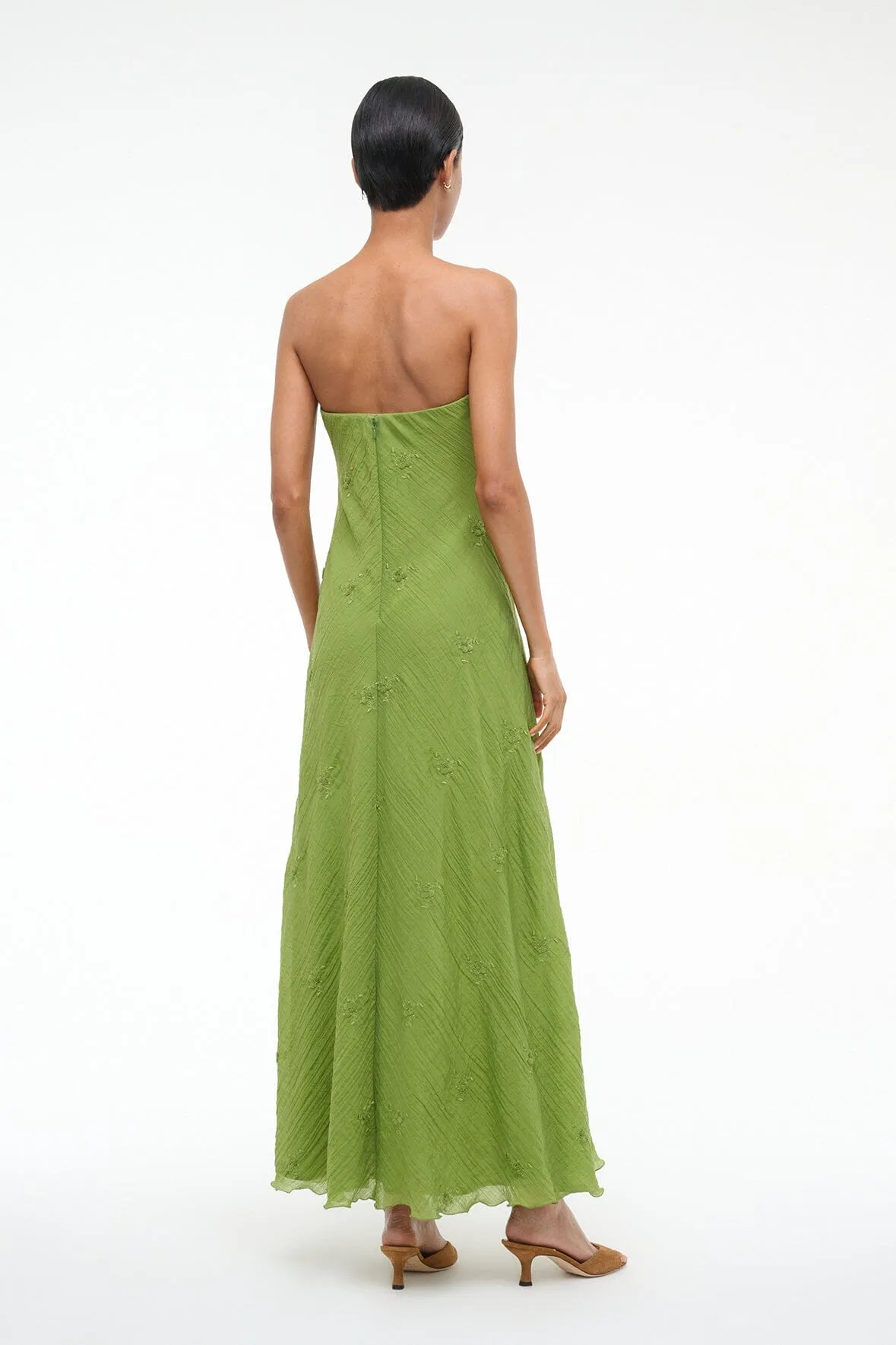 CASSIE DRESS | GARDEN GREEN easy chic