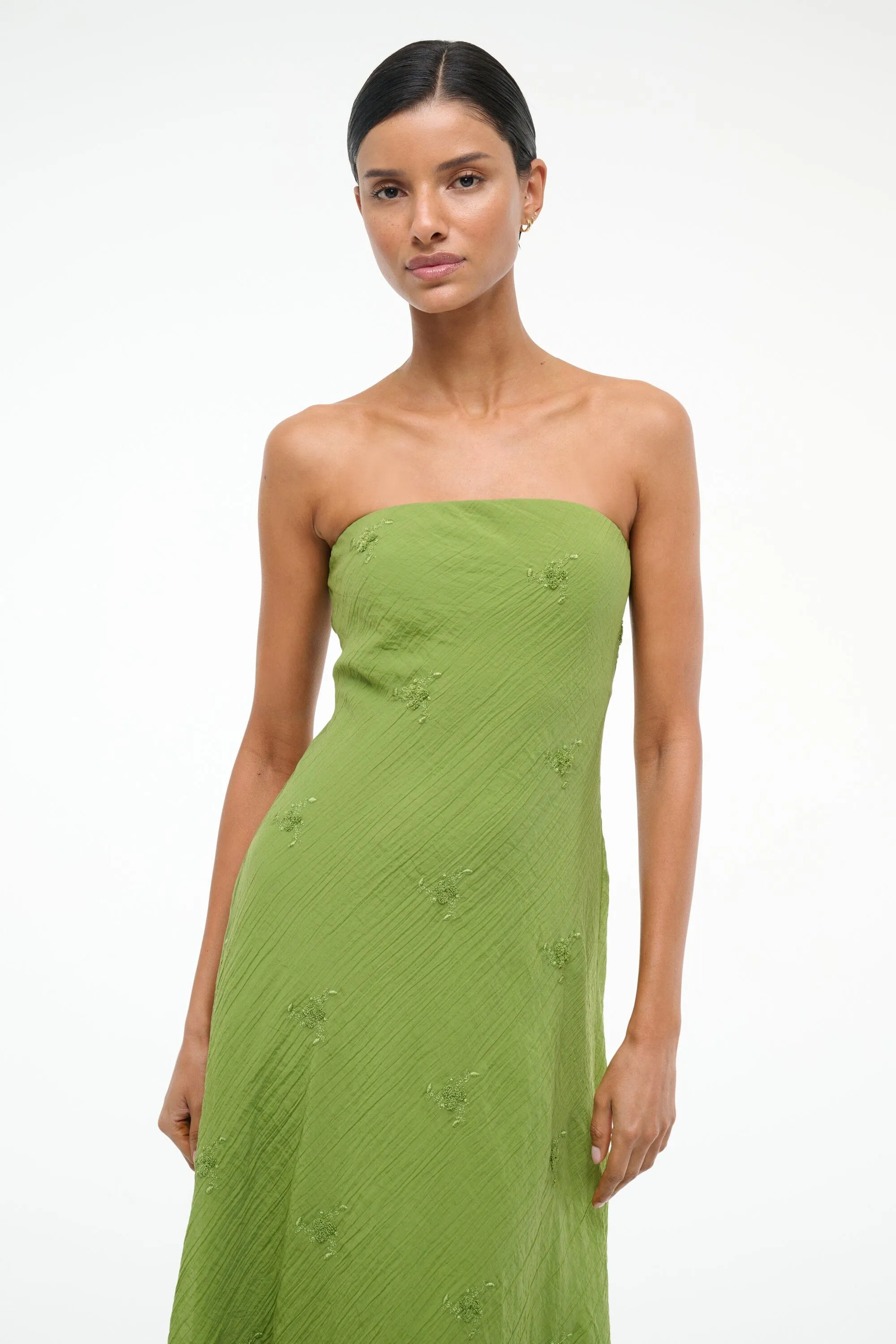 CASSIE DRESS | GARDEN GREEN brunch ready