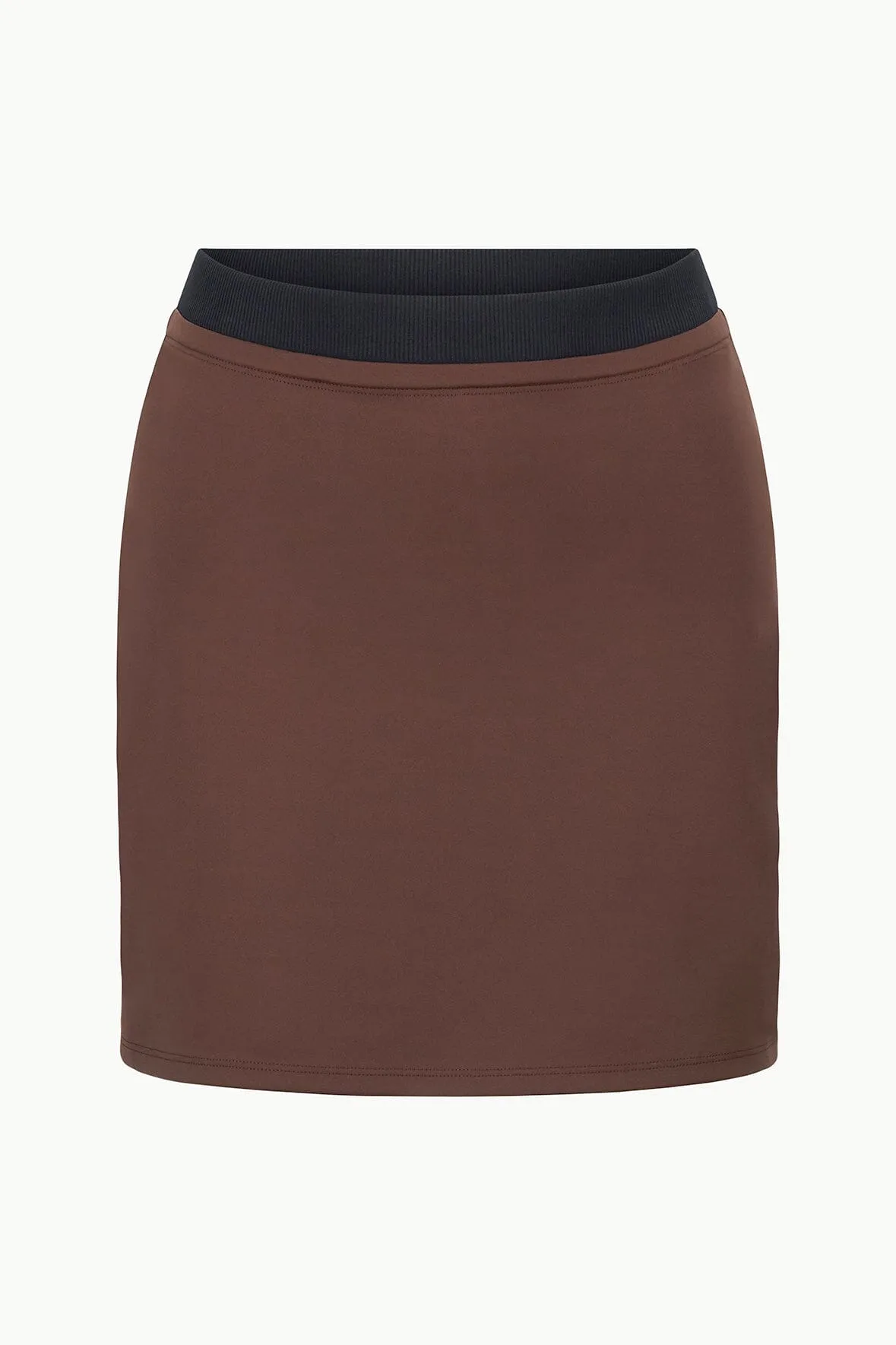CATCH SKIRT | DARK OAK BLACK fine cut