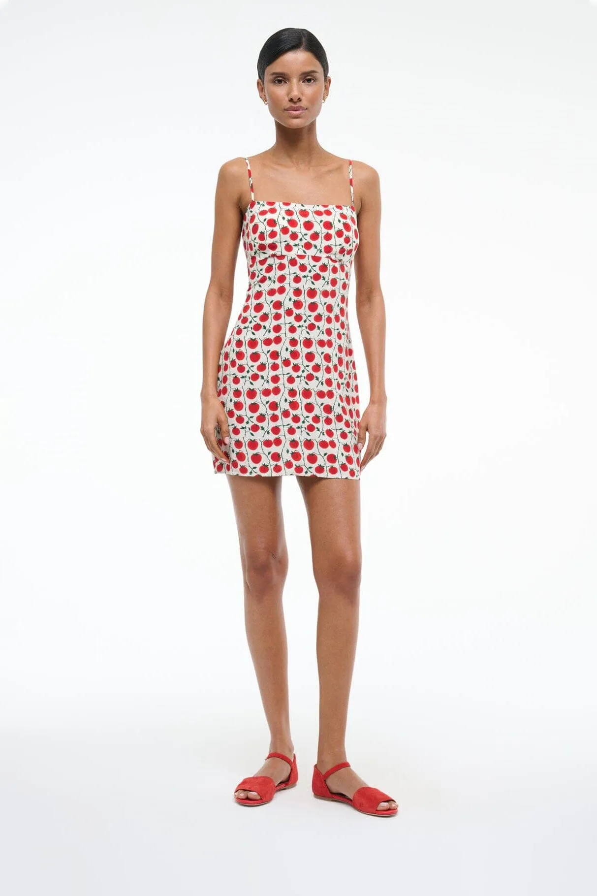 CATHERINE SANDAL | RED ROSE relaxed fit