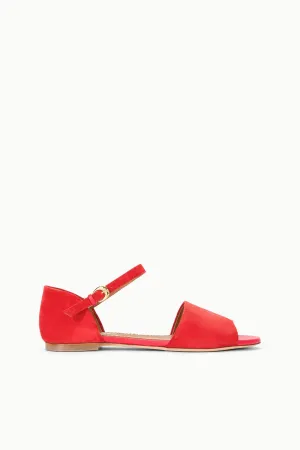 CATHERINE SANDAL | RED ROSE light sole