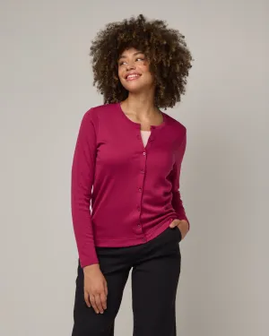 Celeste Ribbed Cardigan family dinner