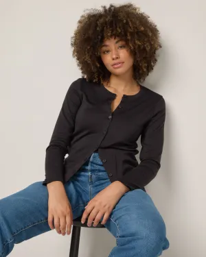 Celeste Ribbed Cardigan social casual