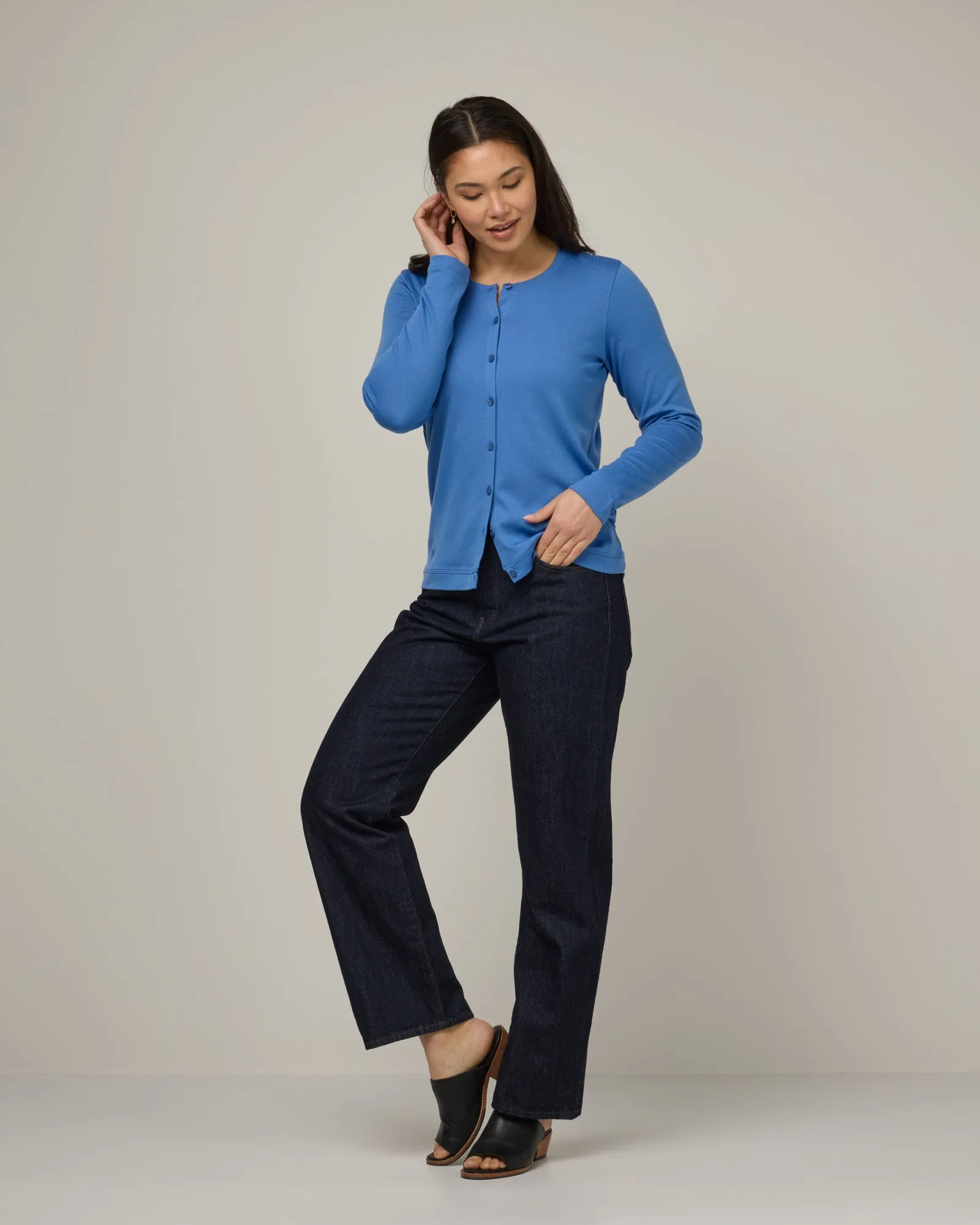 Celeste Ribbed Cardigan urban cozy