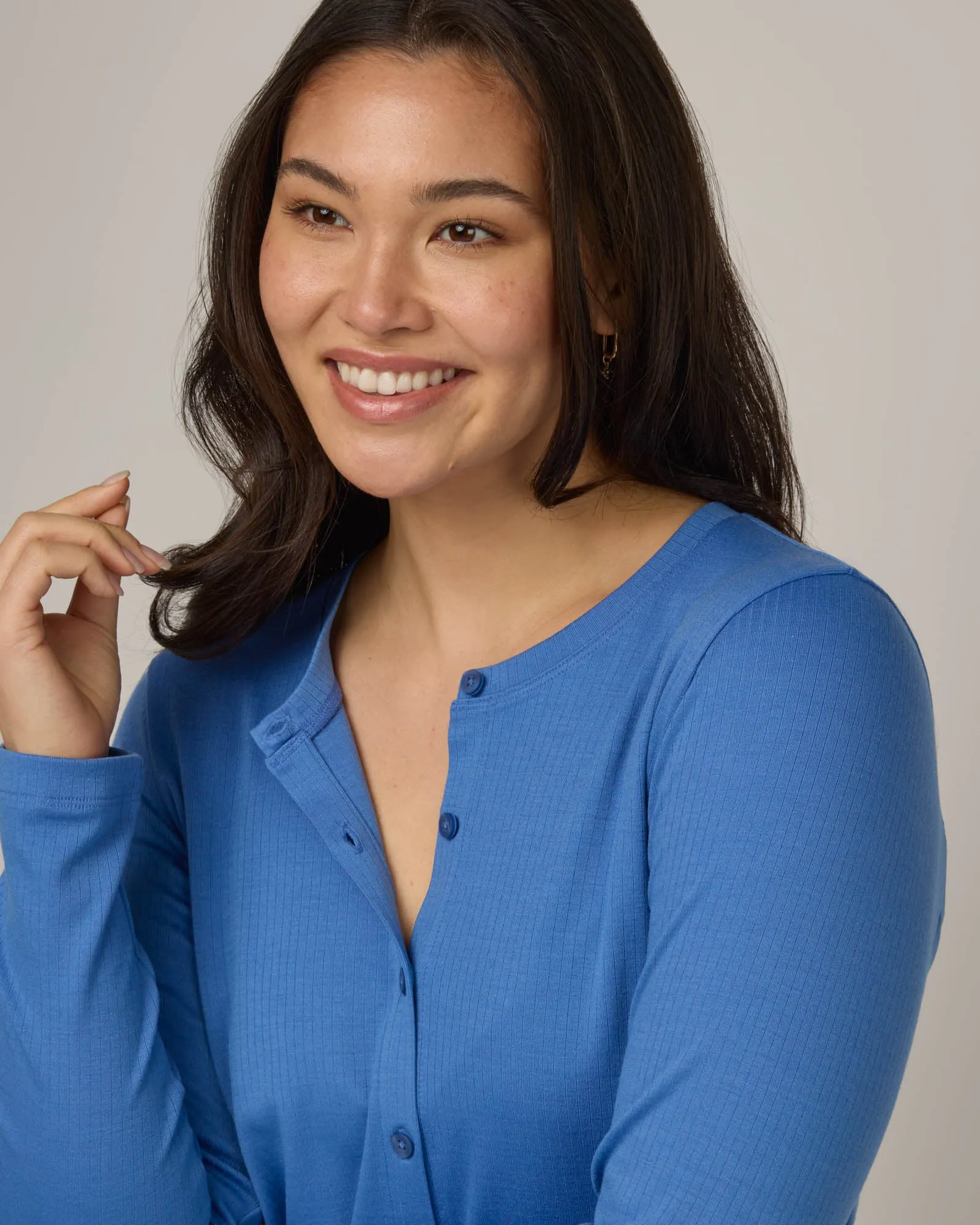 Celeste Ribbed Cardigan brunch ready