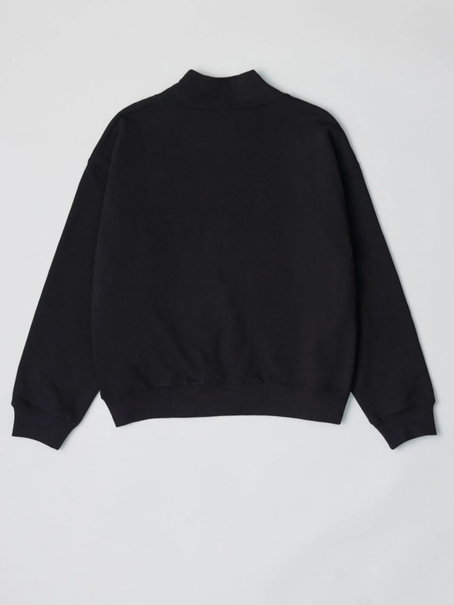 Cheryl Mock Neck Sweater Black Foggy Mornings