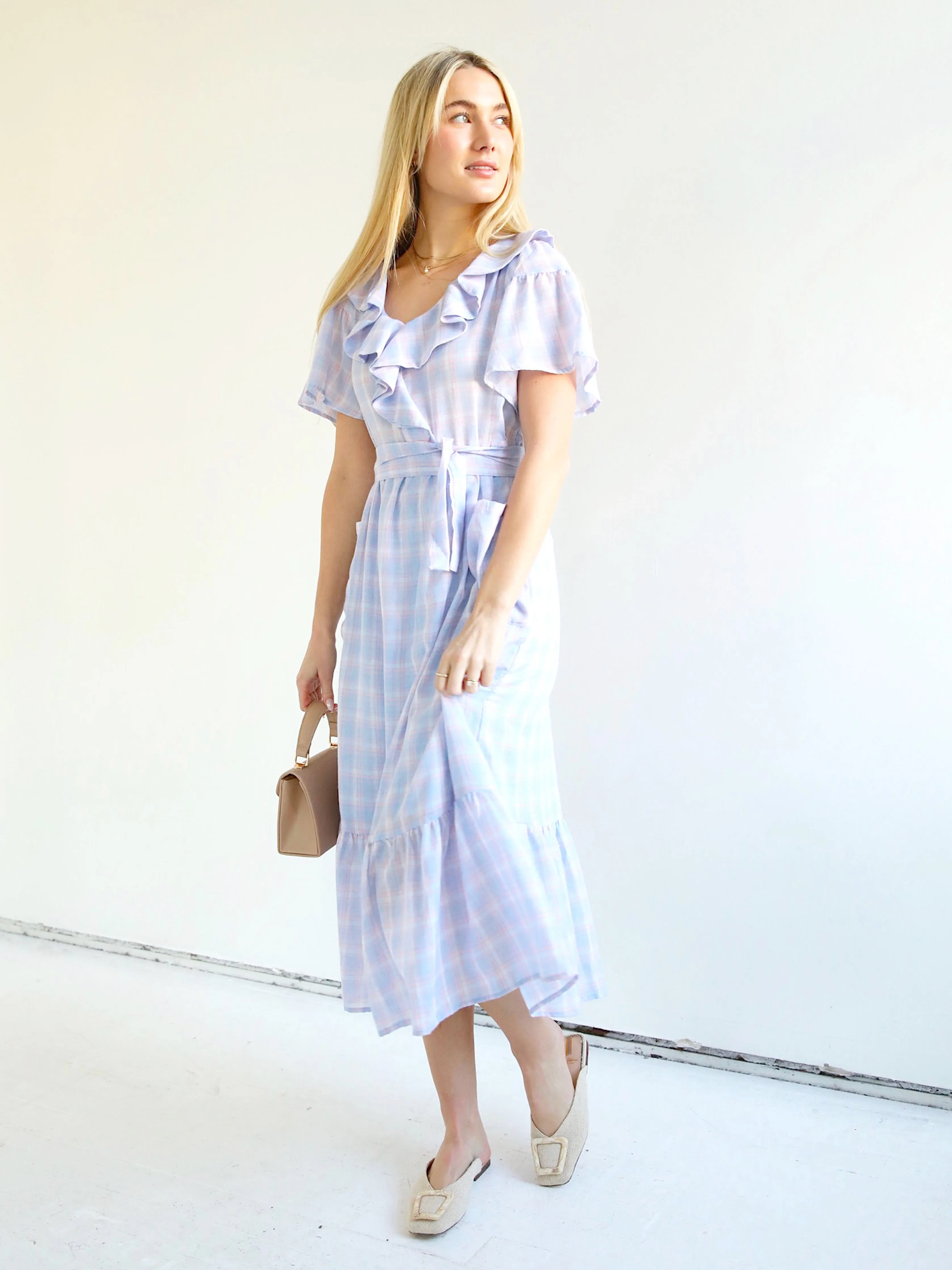 Chesney Check Midi natural style