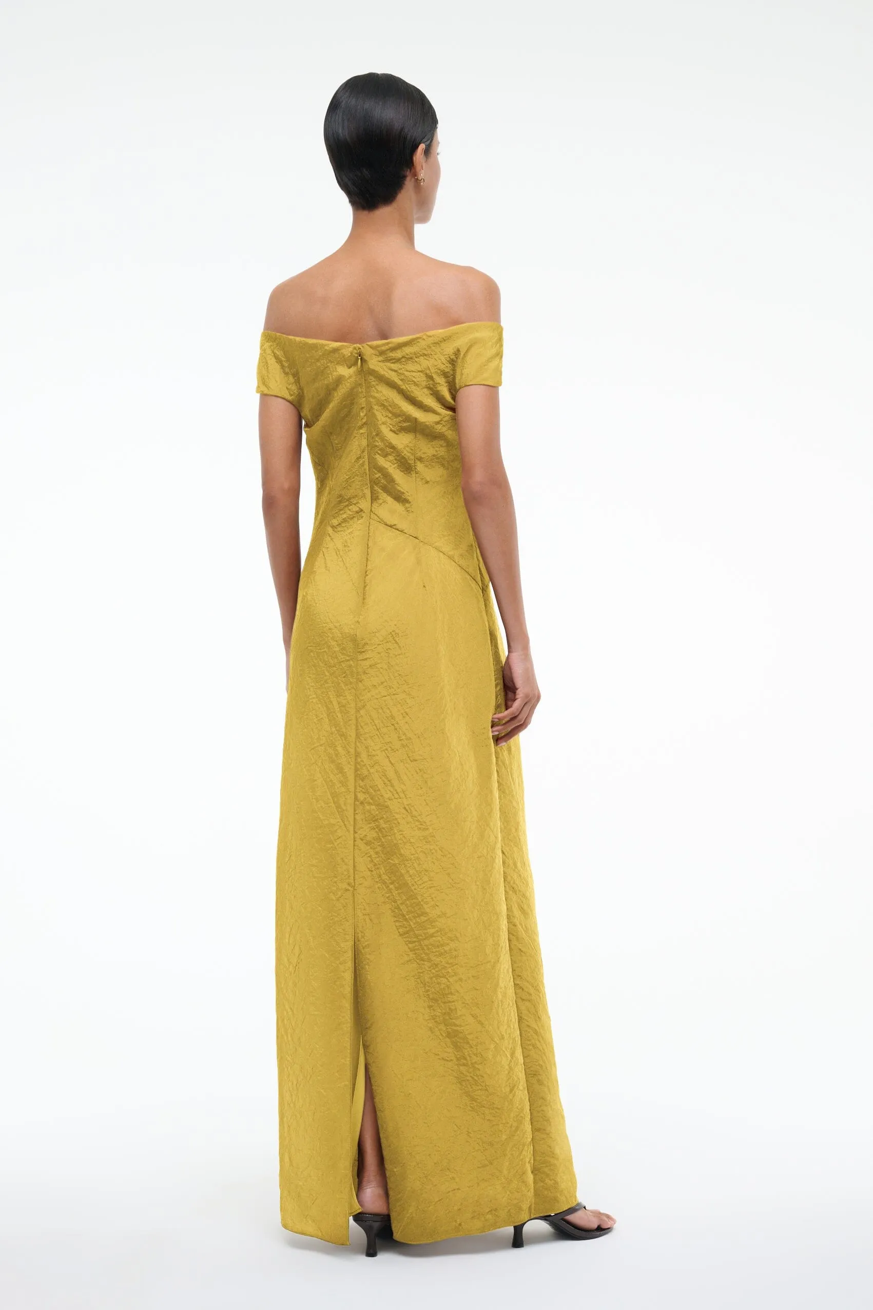 CHEYENNE DRESS | CHARTREUSE brunch ready