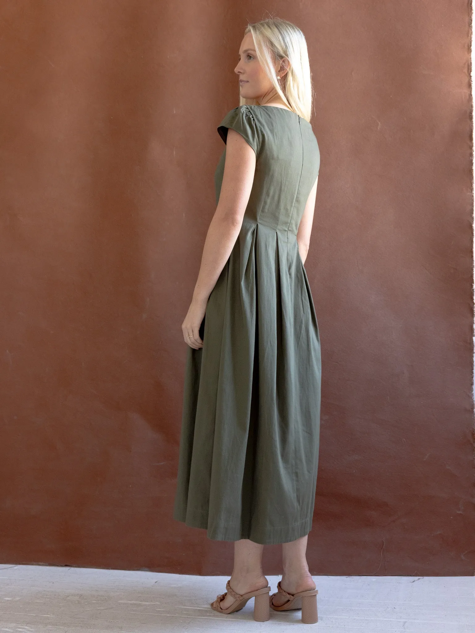 Chloe Dress - Olive date night