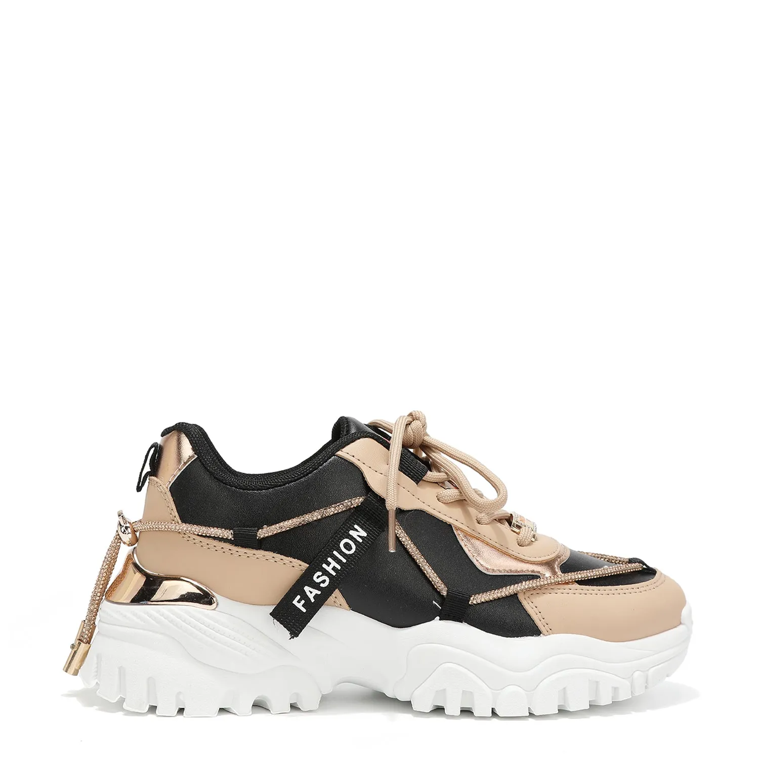 CHUNKY FASHION SNEAKER smooth foot