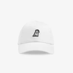 Classic Dad Cap in White breathable wear